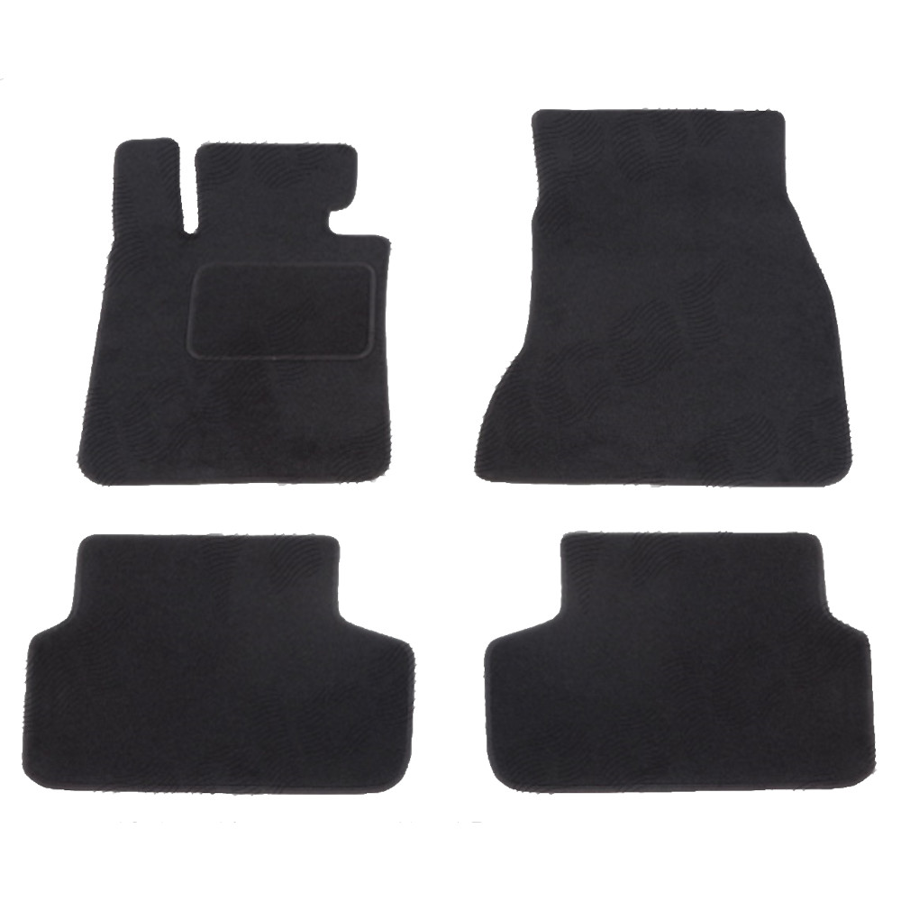 Set covorase auto mocheta Velor BMW Seria 5 (G30/G31), 05.2017-08.20, negru,