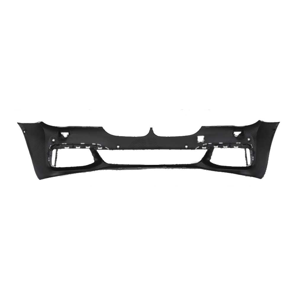 Bara fata BMW Seria 7 (G11/G12), 07.2015-06.2019, cu 6 gauri senzori parcare; grunduit, de vopsit; cu 6 gauri spalator, M-Pack,