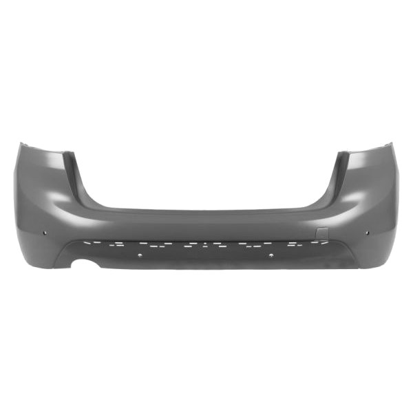 Bara spate BMW Seria 2 ACTIVE/GRAN TOURER (F45/46), 06.2014-10.2021, cu gauri senzori parcare; grunduit, de vopsit,