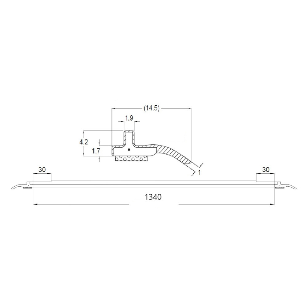 Cheder parbriz BMW Seria 6 GT (G32), 12.2017-; X5 (G05/F95), 11.2018-; X7 (G07), 03.2019-, un bandou; superior,