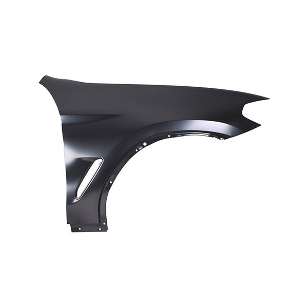 Aripa fata BMW X3 (G01), 06.2017-07.2021, X4 (G02), 03.2018-, partea dreapta, aluminiu; vopsire prin imersie,