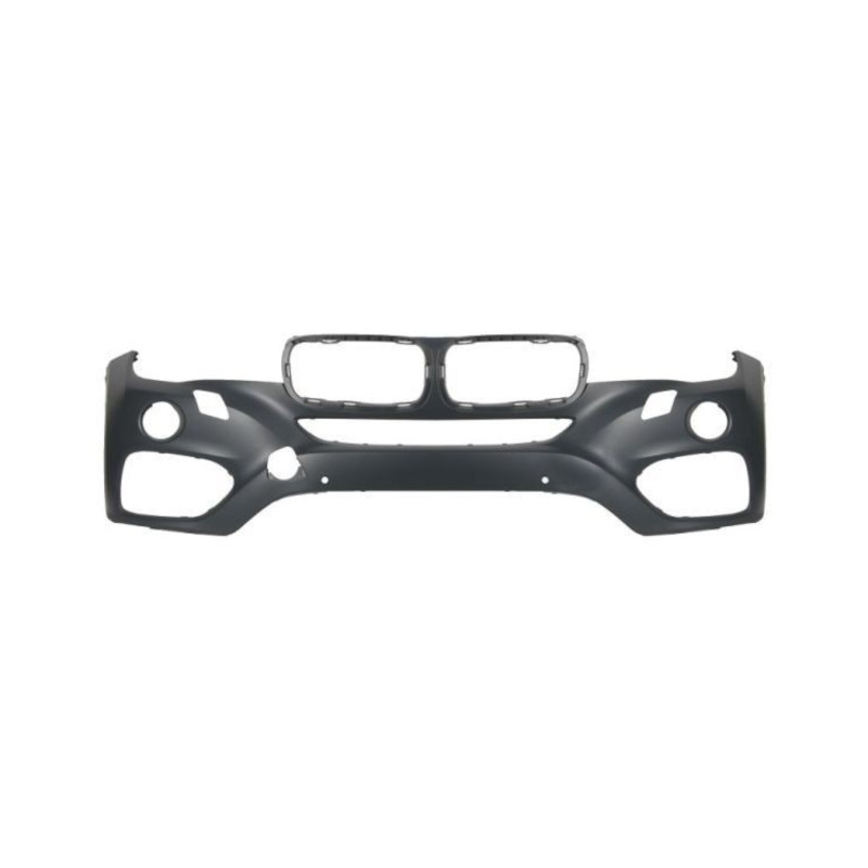 Bara fata BMW X6 (F16), 01.2014-12.2019, cu 2 gauri senzori parcare; grunduit, de vopsit,