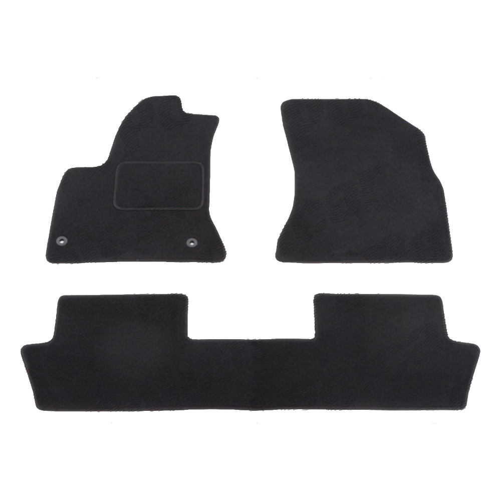 Set covorase auto mocheta Velor CITROEN C4 PICASSO (UA/UD), 10.2006-06.2013, negru, 5 locuri,