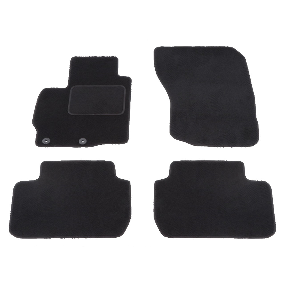 Set covorase auto mocheta Velor MITSUBISHI OUTLANDER (CW0), 03.2007-09.2012, negru,