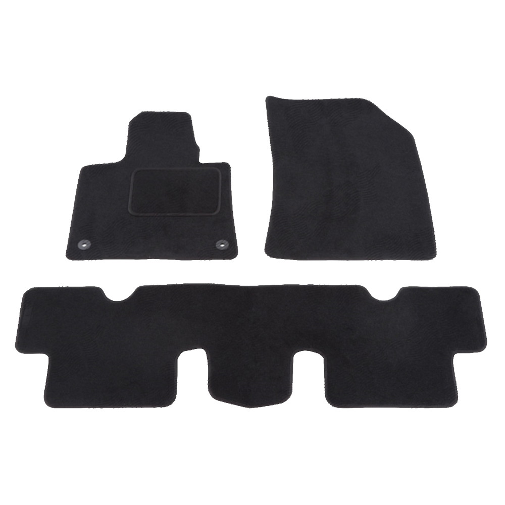 Set covorase auto mocheta Velor CITROEN C4 PICASSO/SPACETOURER, 06.2013-, negru, 5 locuri,