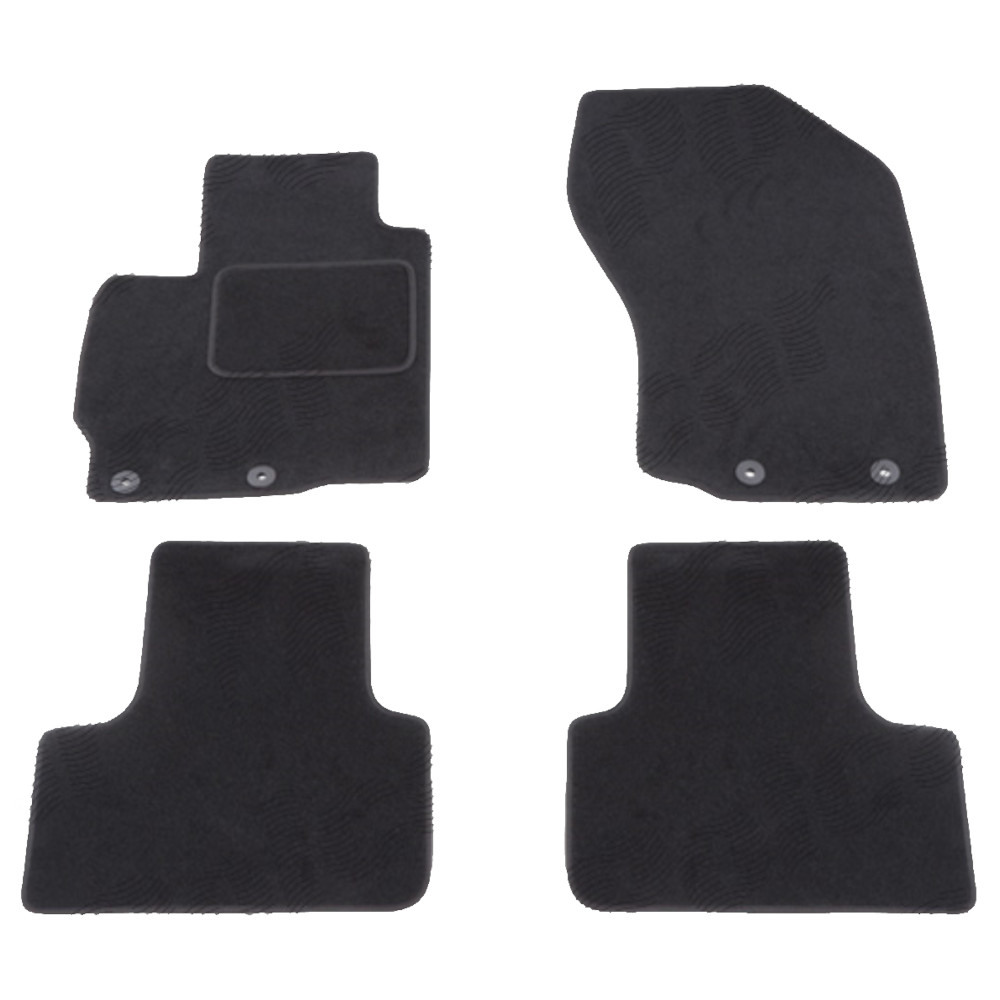 Set covorase auto mocheta Velor MITSUBISHI ASX (GA), 01.2010-04.19, negru,