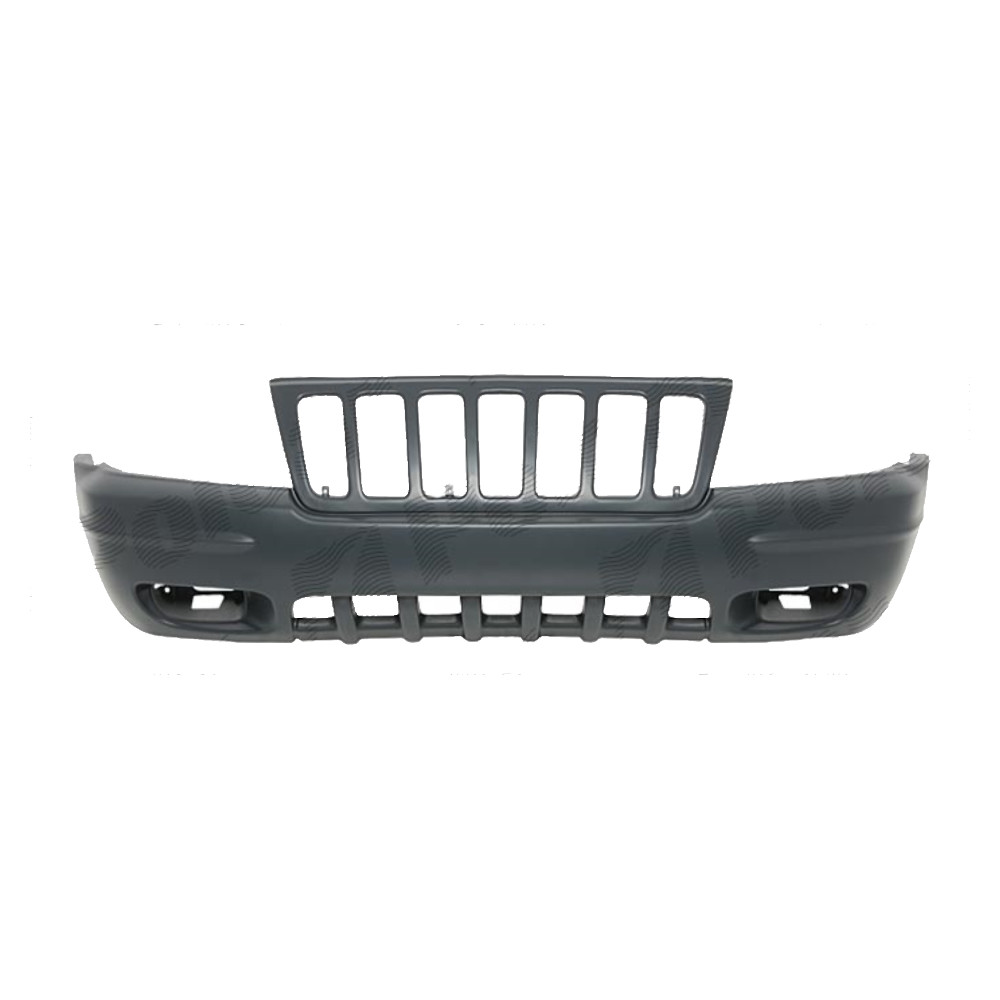 Bara fata JEEP GRAND CHEROKEE (WJ/WG), 05.1999-12.2004, grunduit, de vopsit; cu gauri lampa ceata, Limited,