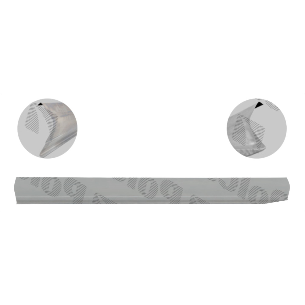 Segment reparatie prag CHEVROLET AVEO (T200), 01.2003-03.2006; DAEWOO KALOS (KLAS/T200), 01.2003-, partea dreapta, inferior; metal galvanizat; lungime 1720 mm,