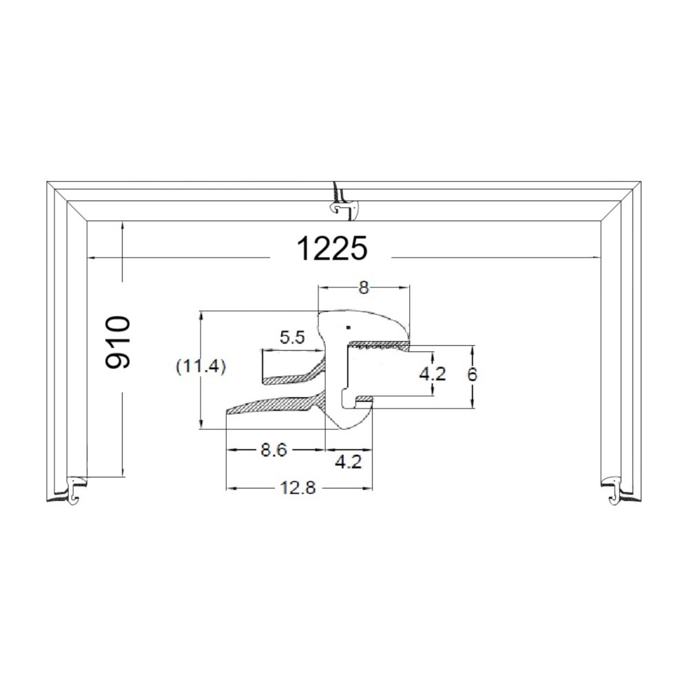 Cheder parbriz NISSAN QASHQAI (J11), 03.2014-06.2017