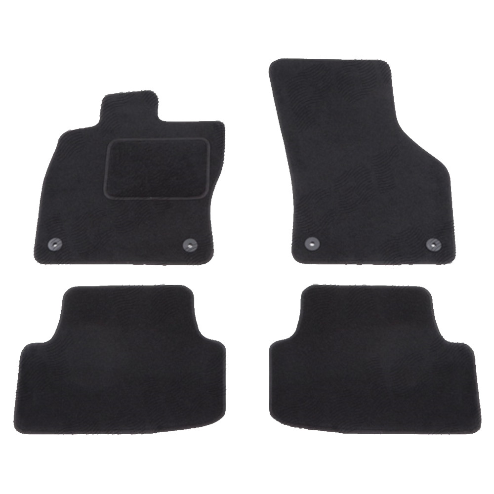 Set covorase auto mocheta Velor NISSAN QASHQAI (J12), 02.2021-08.2024, negru,