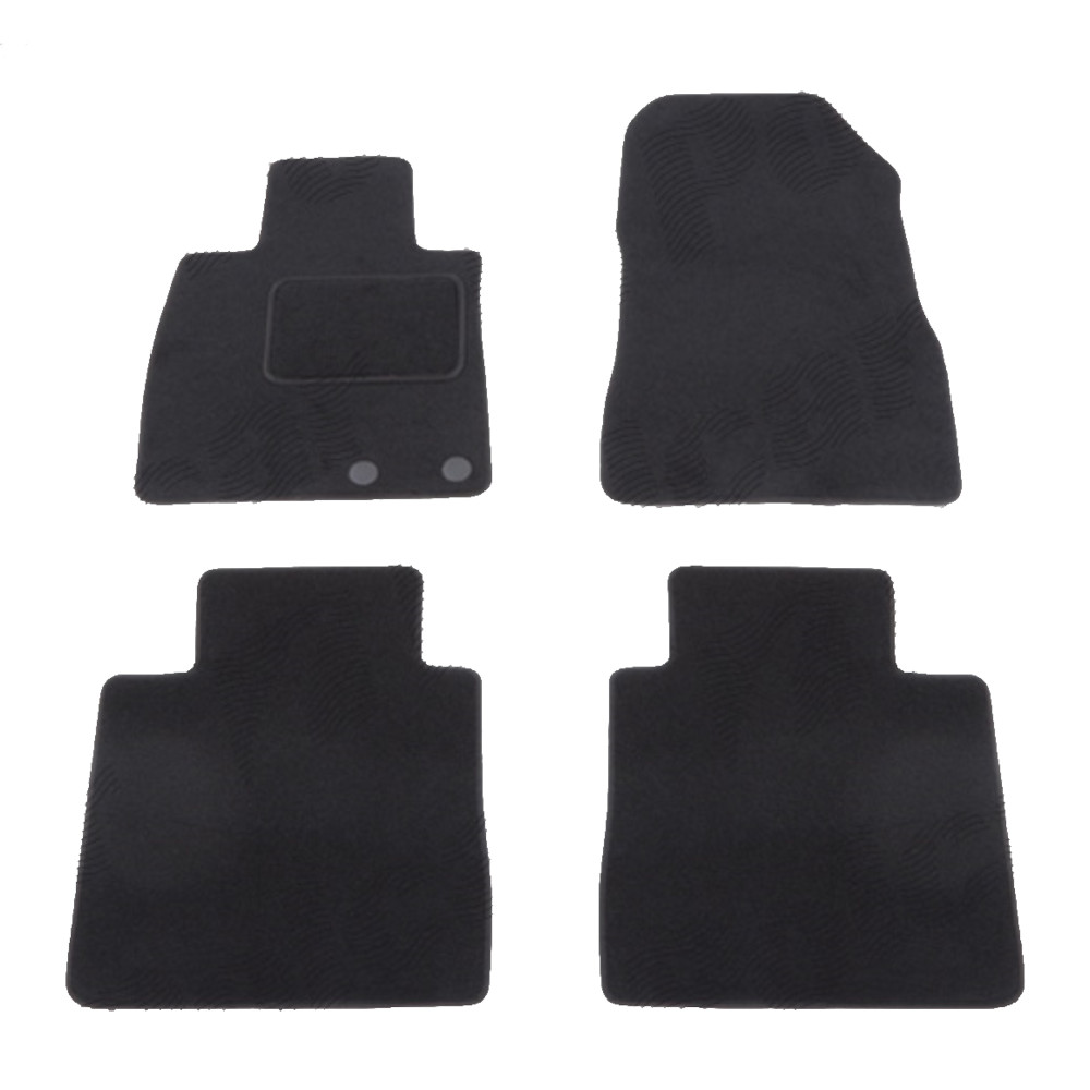 Set covorase auto mocheta Velor NISSAN NOTE (E12), 08.2013-, negru,
