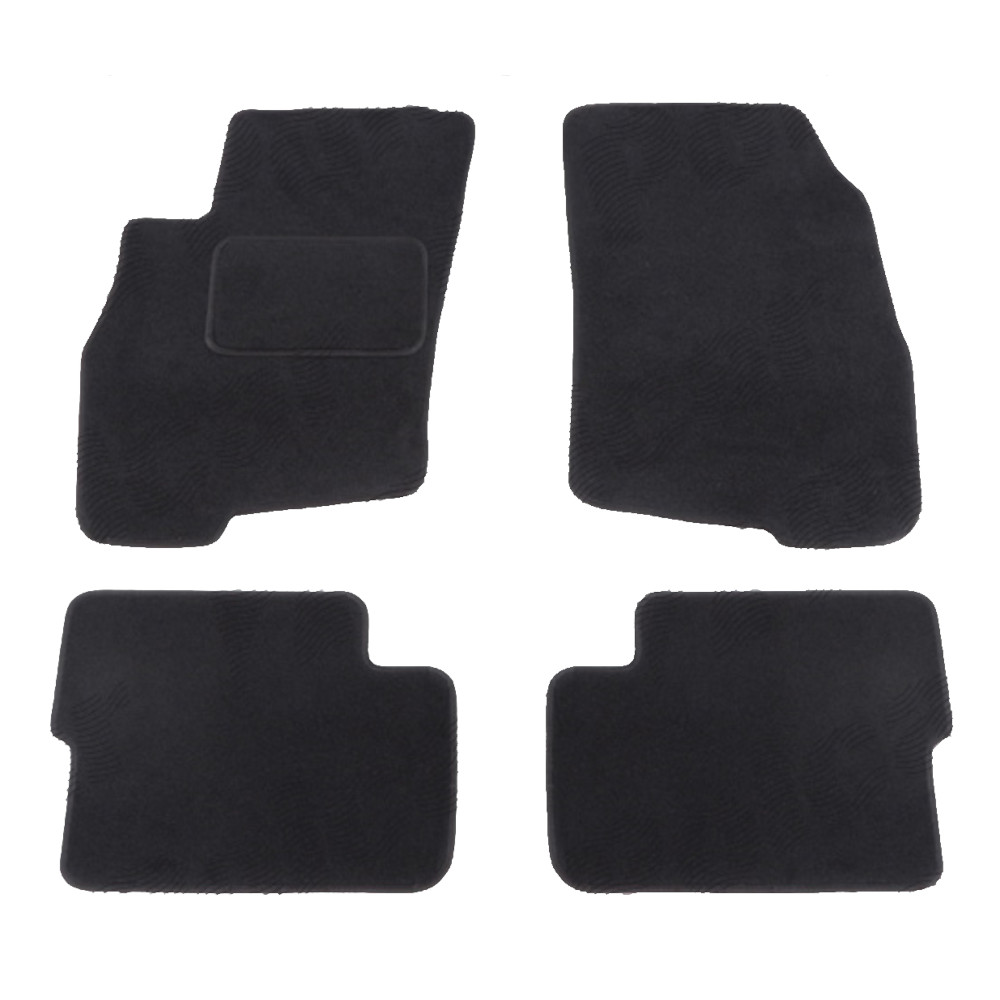 Set covorase auto mocheta Velor FIAT PUNTO GRANDE (199) 09.2005-02.2012, negru,