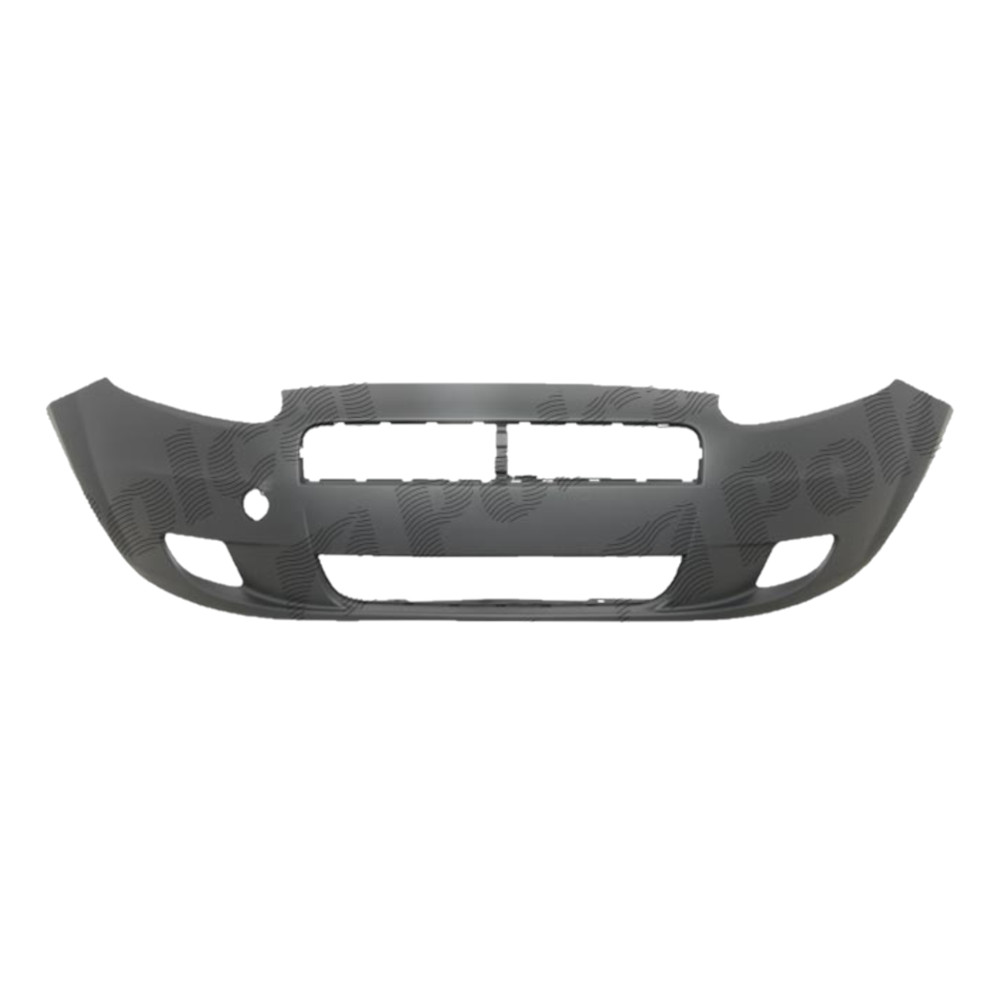 Bara fata FIAT PUNTO GRANDE (199) 09.2005-02.2012, de vopsit (nu este grunduit); cu gauri lampa ceata,