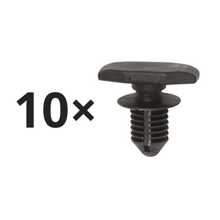 Set 10 clips garnituri Seat Tarraco; Volkswagen Atlas/Teramont, Caddy, Crafter, Golf Sportsvan, Golf Vii (5k), Golf Viii, Id.3, Polo, T-Cross, Tiguan, Touran (5t), garnitura capota