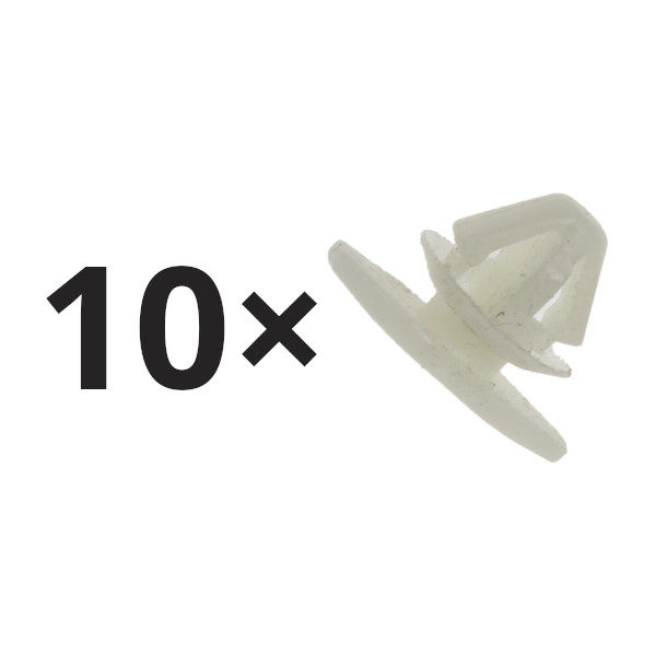 Set 10 clips garnituri Seat Toledo (Nh); Skoda Enyaq, Fabia, Kamiq, Kodiaq, Octavia Iii (5e), Scala, Superb (3v); Volkswagen Polo, garnitura usa