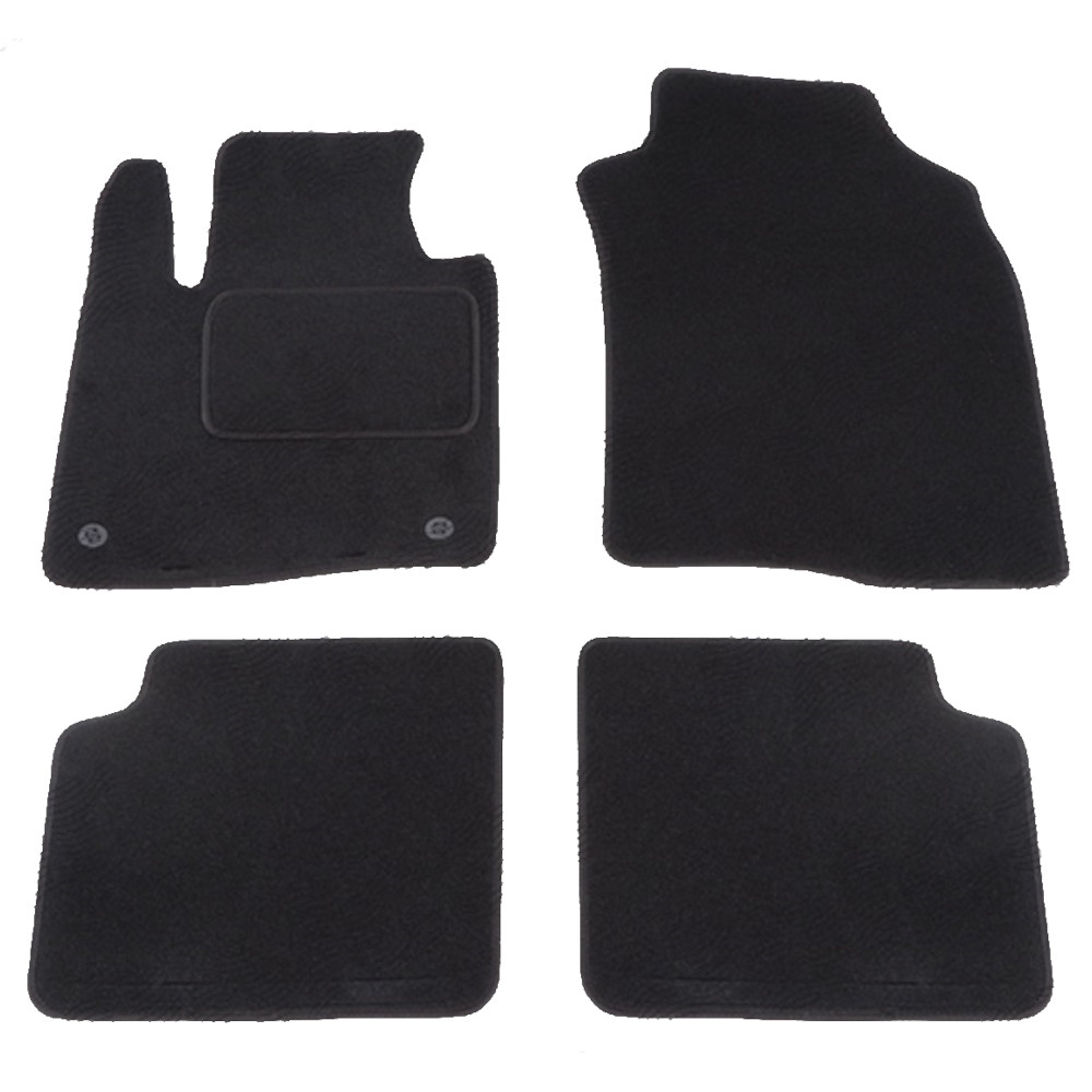 Set covorase auto mocheta Velor FIAT PANDA (319), 05.2012-, negru,