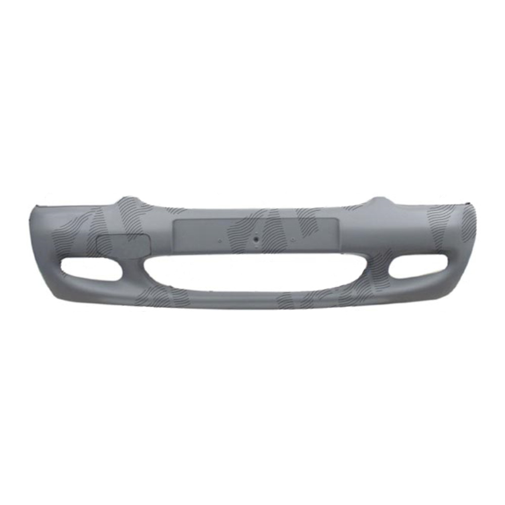 Bara fata FORD ESCORT, 01.95-02.99, grunduit, de vopsit; plastic; cu gauri lampa ceata,