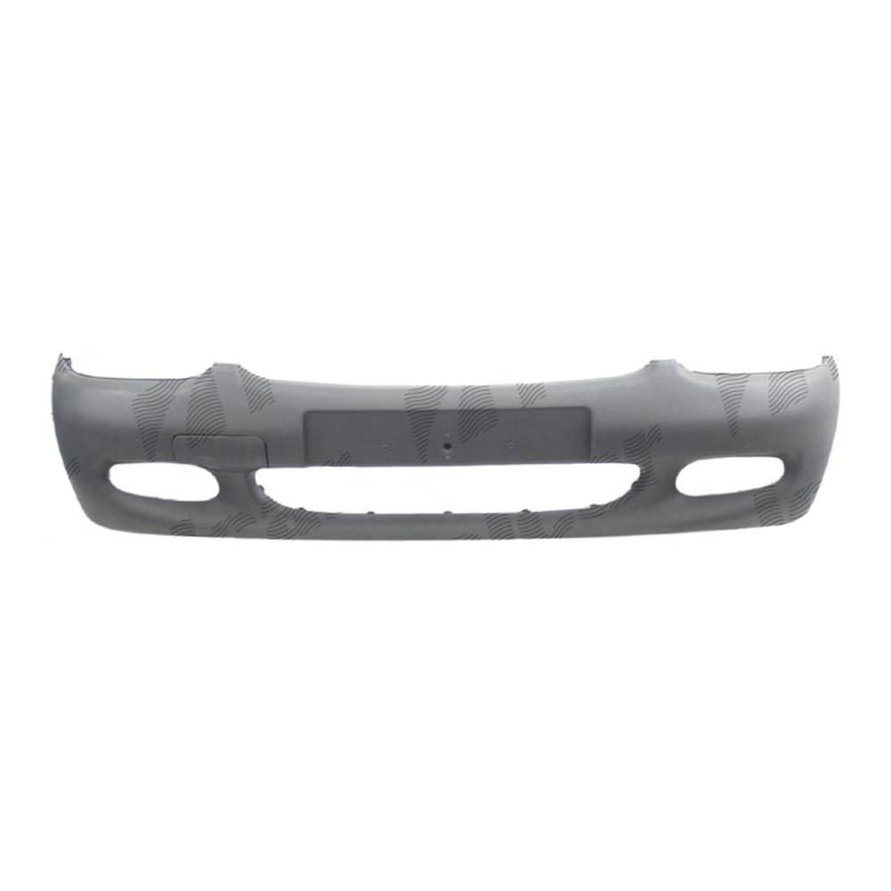 Bara fata FORD ESCORT, 01.95-02.99, gri-inchis; plastic; cu gauri lampa ceata,
