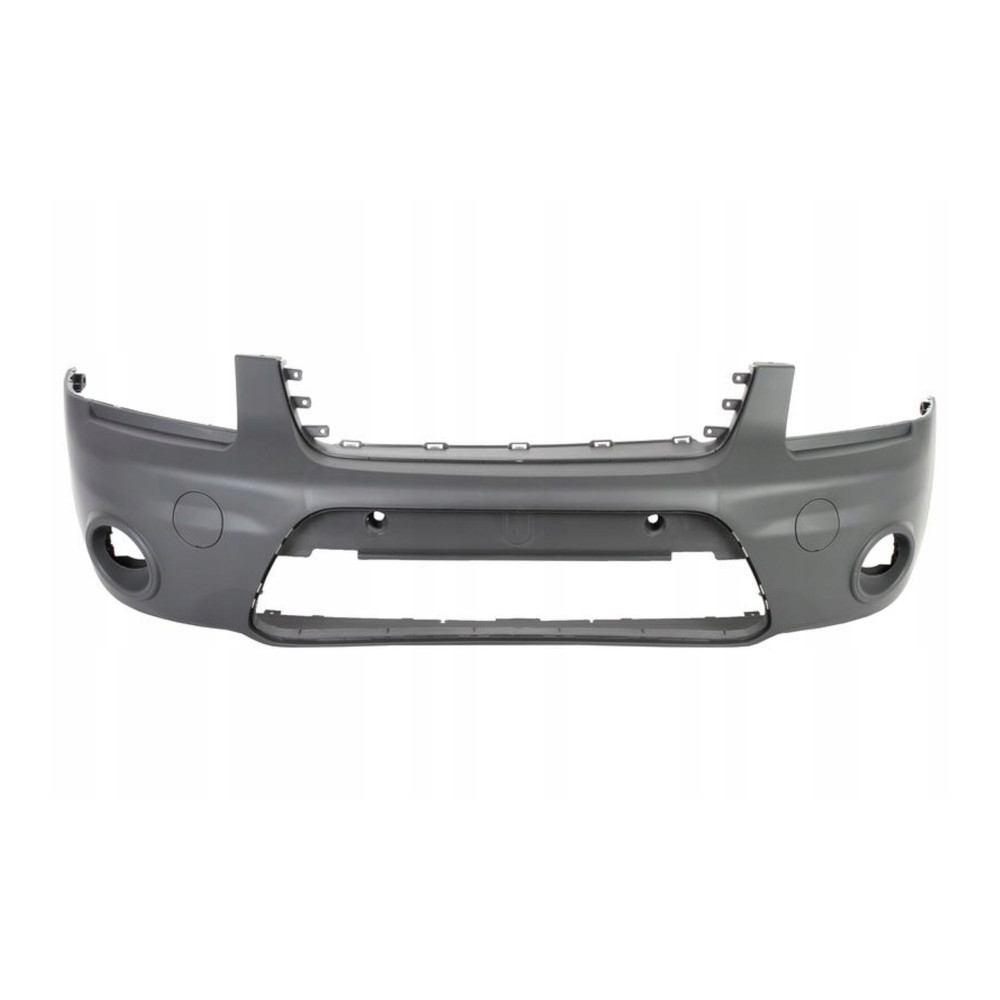 Bara fata FORD TRANSIT/TOURNEO CONNECT, 06.2009-03.2013, cu capac carlig remorcare; de vopsit (nu este grunduit); cu lampi ceata gauri; gri,