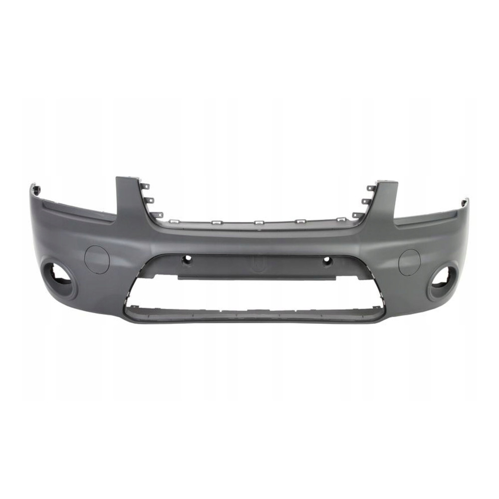 Bara fata FORD TRANSIT/TOURNEO CONNECT, 06.2009-03.2013, cu capac carlig remorcare; de vopsit (nu este grunduit); cu lampi ceata gauri; gri,