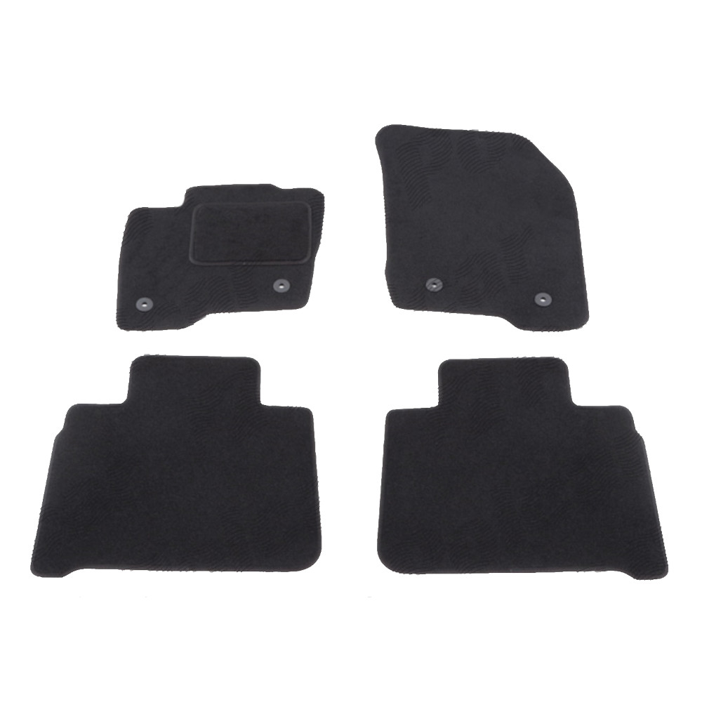Set covorase auto mocheta Velor FORD S-MAX, 10.2015-04.2023, negru,