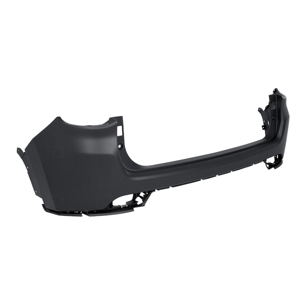 Bara spate JEEP COMPASS, 06.2017-, cu 2 gauri senzori parcare; grunduit, de vopsit; cu elemente de fixare; superior,