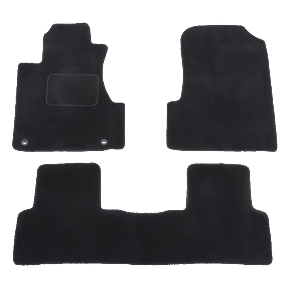 Set covorase auto mocheta Velor HONDA CRV (RE), 09.2006-12.2012, negru,