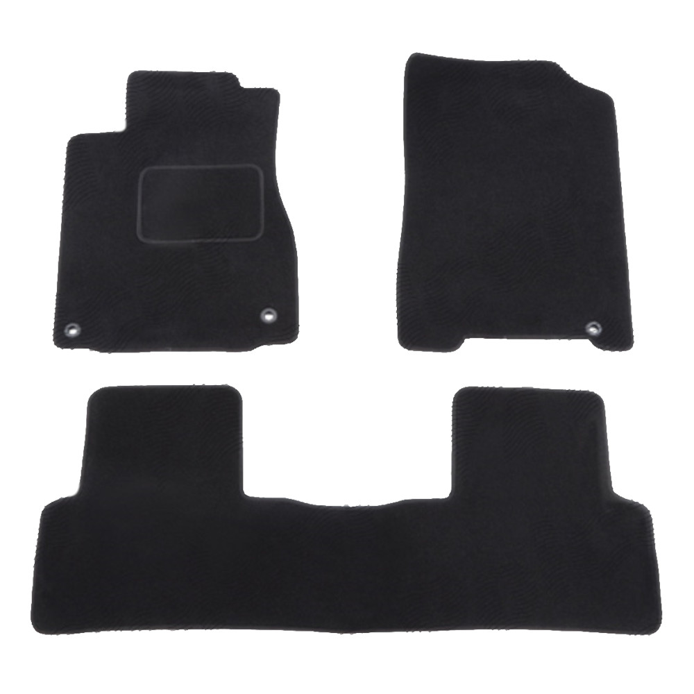 Set covorase auto mocheta Velor HONDA CRV (RM), 11.2011-03.2015, negru,