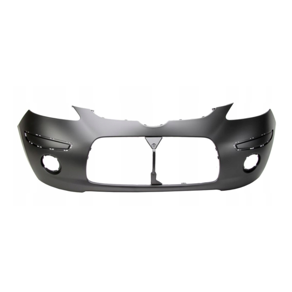 Bara fata HYUNDAI I10 (PA), 04.2008-04.2011, fara grila; cover; cu gauri lampa ceata,