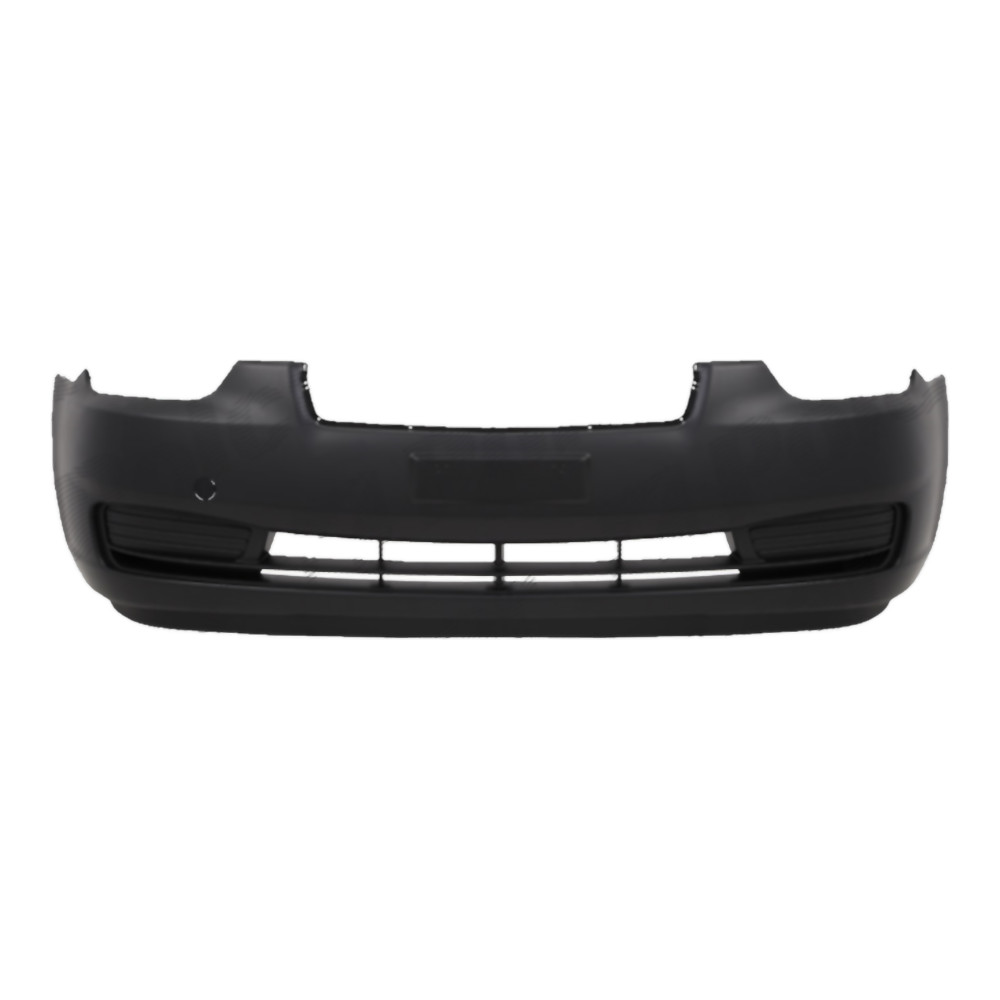 Bara fata HYUNDAI ACCENT (MC), 09.2006-01.2010, cu grila; grunduit, de vopsit; o piesa; fara gauri lampa ceata,