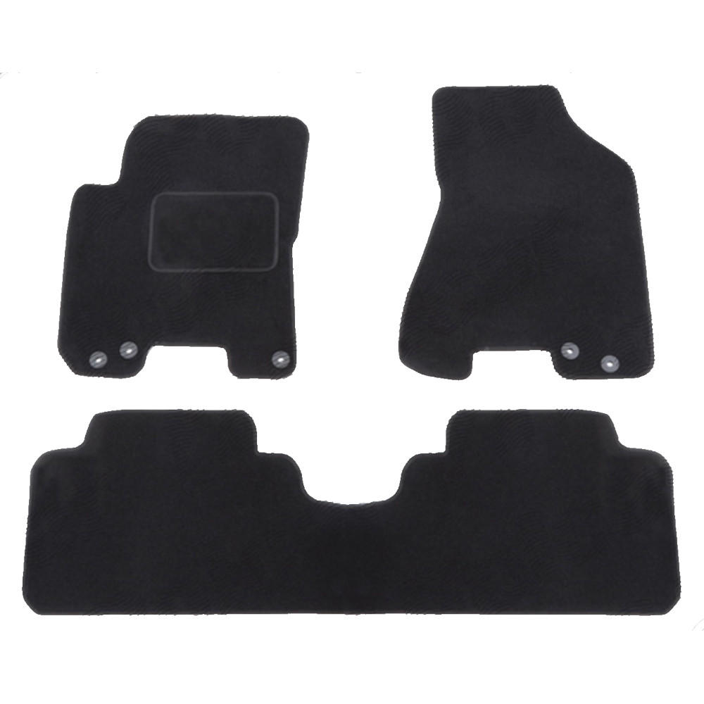 Set covorase auto mocheta Velor HYUNDAI TUCSON (JM), 06.2004-10.2009, negru,