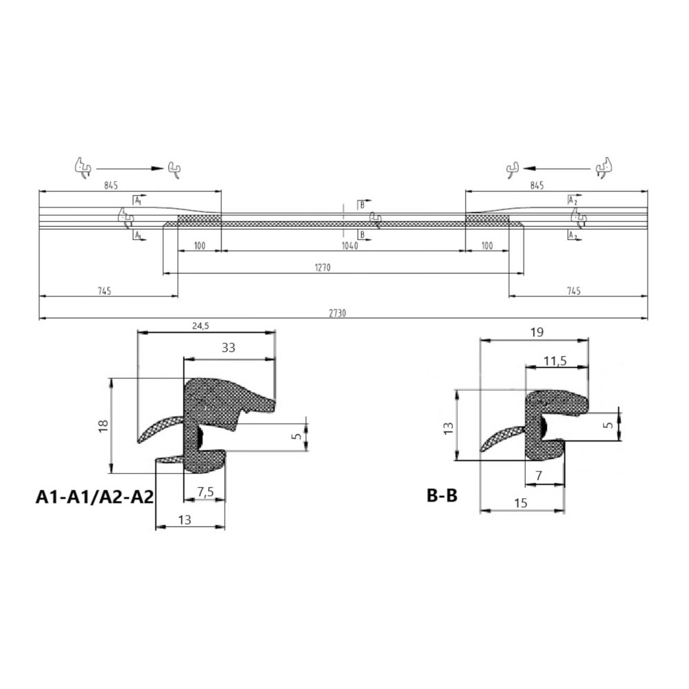 Cheder parbriz KIA SPORTAGE (JE), 09.2004-10.2010
