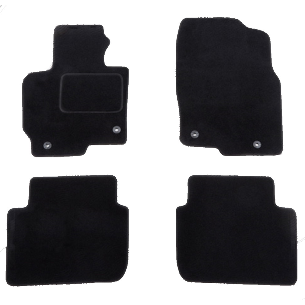 Set covorase auto mocheta Velor MAZDA CX-5 (KE), 03.2012-08.2017, negru,