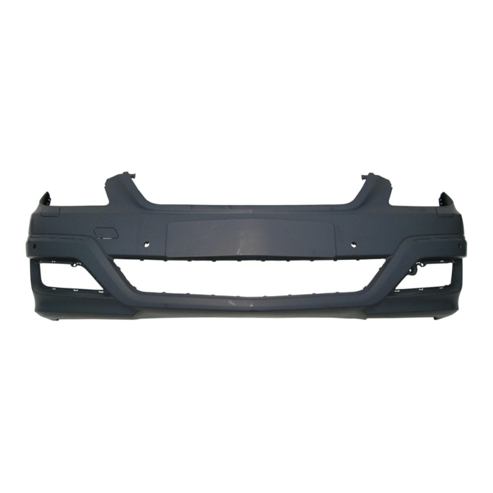 Bara fata MERCEDES Clasa B (W245), 2008-06.2011, cu 6 gauri senzori parcare; grunduit, de vopsit; cu 6 gauri spalator,
