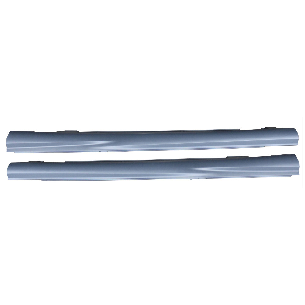 Set 2 buc. ornament prag MERCEDES Clasa C (W204), 03.2007-03.2011; Clasa C (W204), 03.2011-, partea stanga, type AMG; grunduit; plastic; TUNING,
