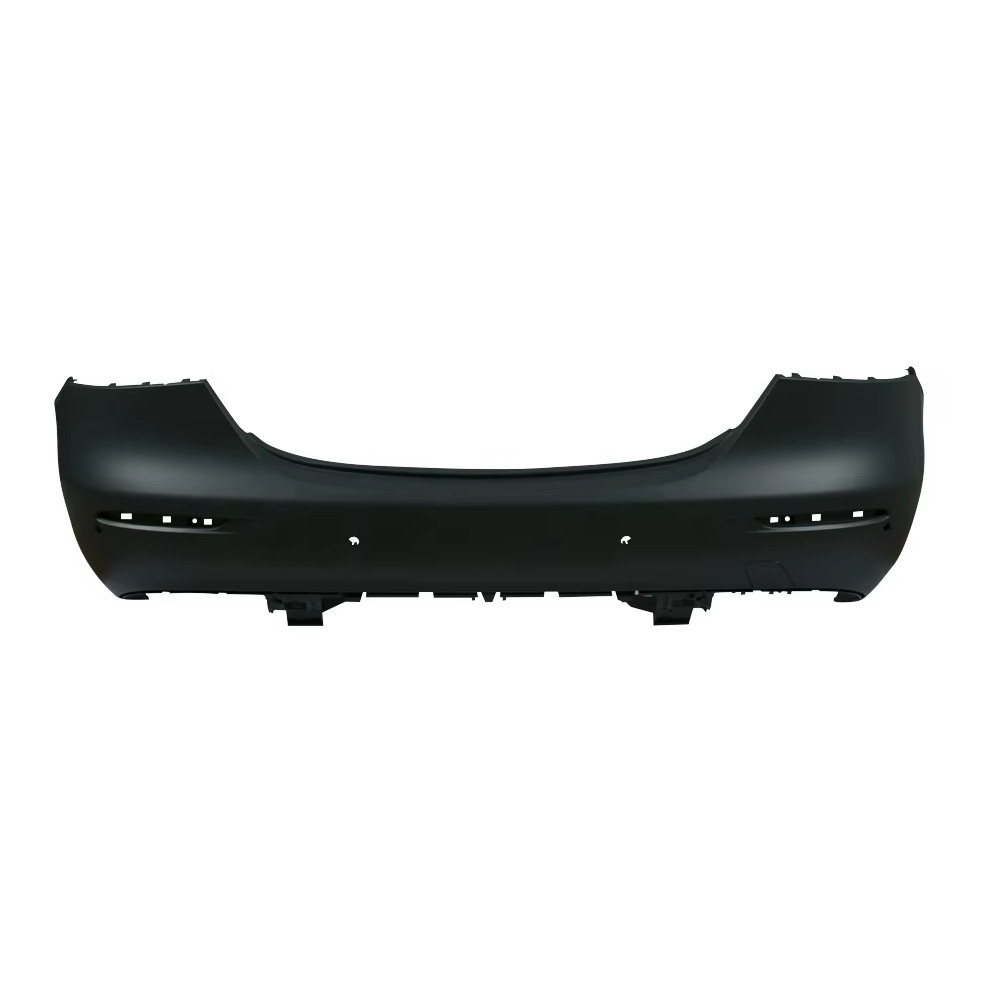 Bara spate MERCEDES Clasa E (W213). 07.2020-12.2023, cu 4 gauri senzori parcare; grunduit, de vopsit,