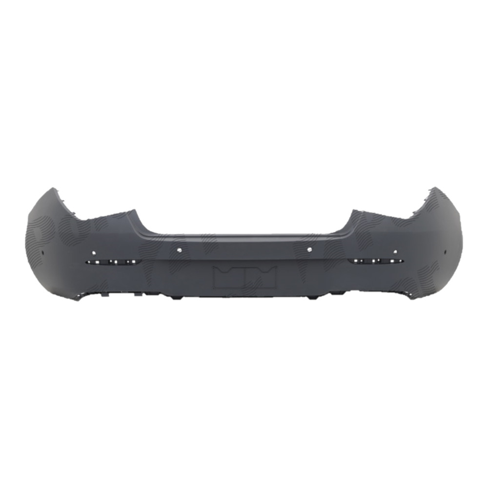 Bara spate MERCEDES CLA-CLASS (C118), 03.2019-, cu 6 gauri senzori parcare; grunduit, de vopsit,