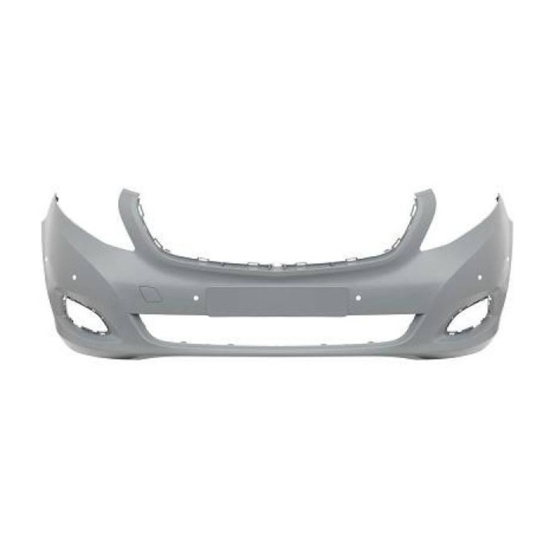 Bara fata MERCEDES Clasa V/VITO (W447), 04.2014-10.2023, cu 6 gauri senzori parcare; grunduit, de vopsit,