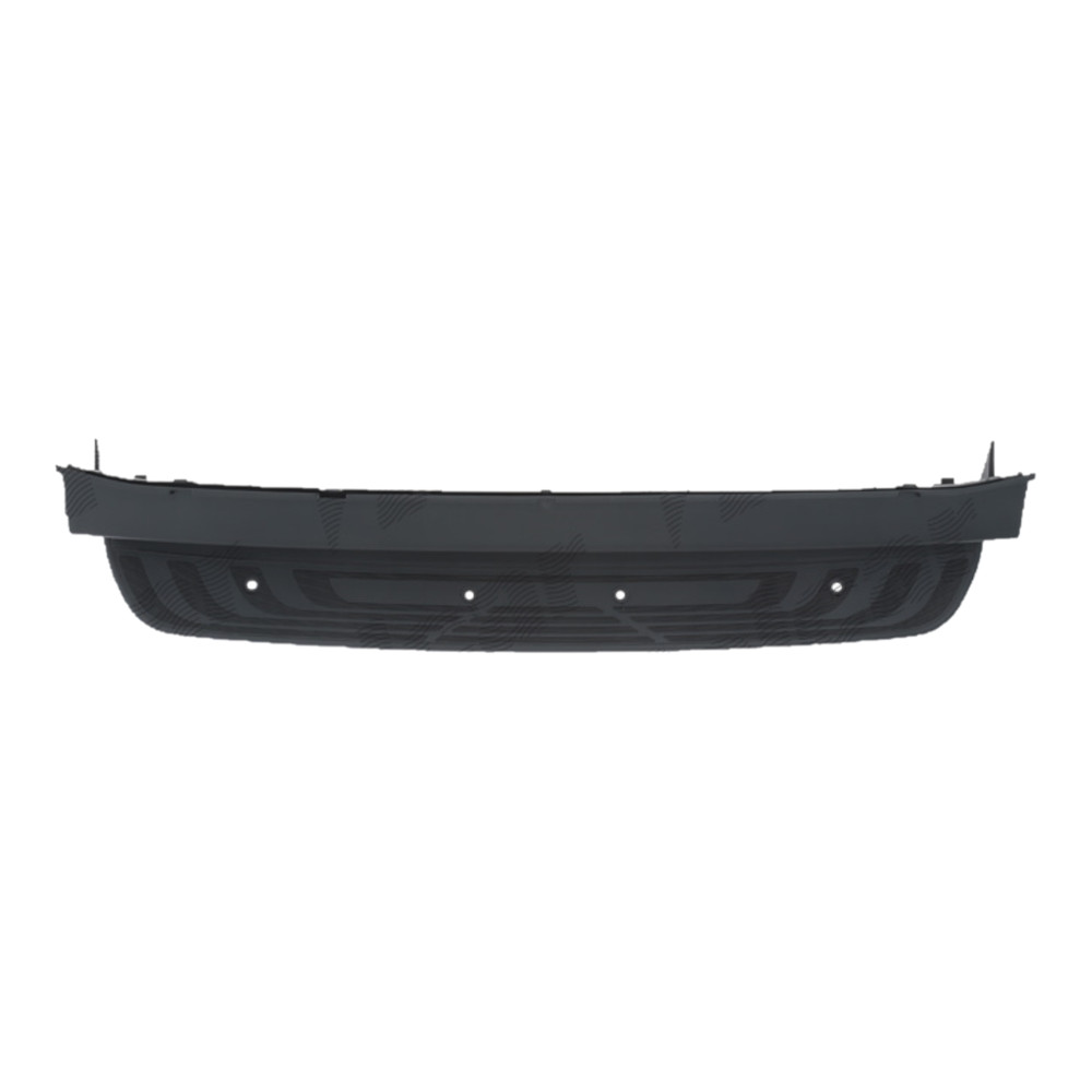 Bara spate MERCEDES SPRINTER, 02.2018-, exterior+interior; negru, texturat; cu step; plastic+metal; vopsire prin imersie,