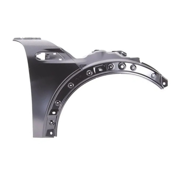 Aripa fata MINI ONE/COOPER/CLUBMAN/CLUBVAN/COUPE/ROADSTER/CABRIO (R55/56/57/58/59), 07.2007-03.14, partea dreapta, metal galvanizat; vopsire prin imersie; gaura semnalizare,