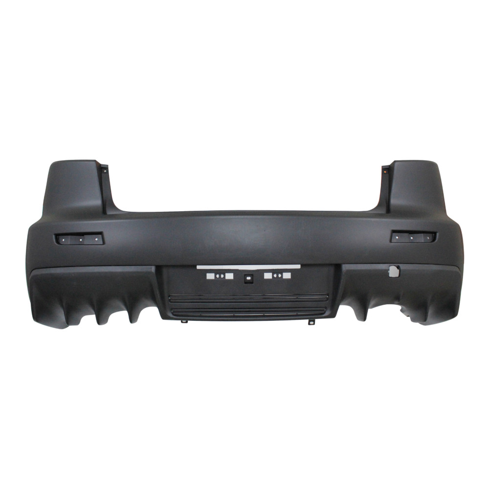 Set bara spate MITSUBISHI LANCER (CY0), 03.07-05.2017, grunduit, de vopsit; type EVO; cu spoiler; cu gaura evacuare on the dreapta; TUNING, Sedan,