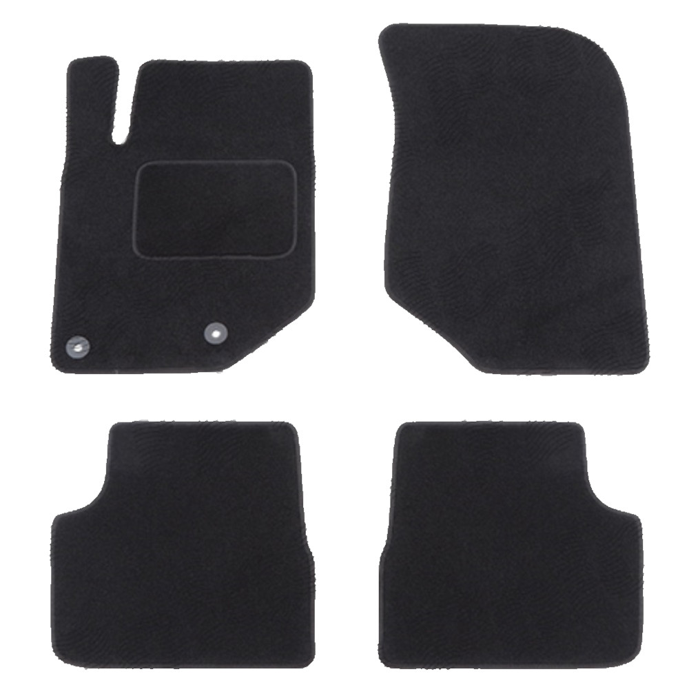 Set covorase auto mocheta Velor OPEL MOKKA, 12.2020-, negru,