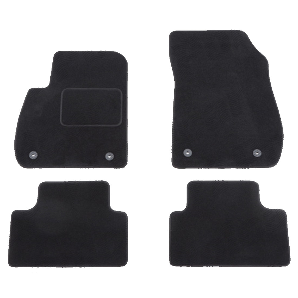 Set covorase auto mocheta Velor OPEL ZAFIRA TOURER, 01.2012-, negru, 5 locuri,