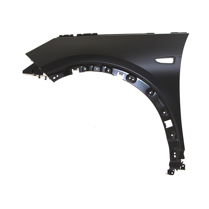 Aripa fata OPEL GRANDLAND X, 06.2017-08.2021, partea stanga, cu hole pentru indicator; metal; vopsire prin imersie,