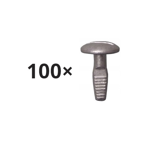 Set 100 surub fixare Citroen C2, C3, C3 Aircross, C3 Picasso, C4 Picasso, C5, C6, Evasion, Jumpy, Xsara; Peugeot 1007, 2008, 206, 207, 208, 407, 607, 806, Expert, sub scut motor, sub scut sasiu, bara si ornamente