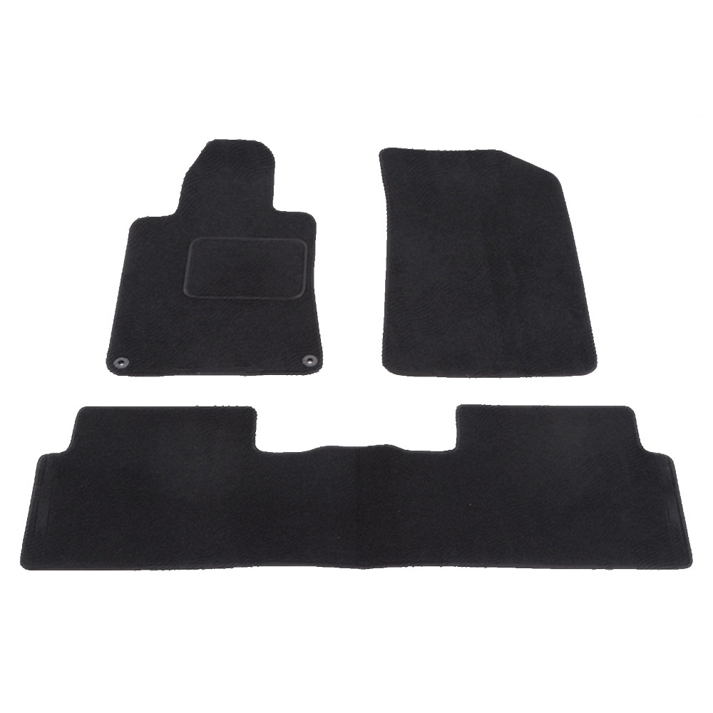 Set covorase auto mocheta Velor PEUGEOT 508, 11.2010-12.2018, negru,