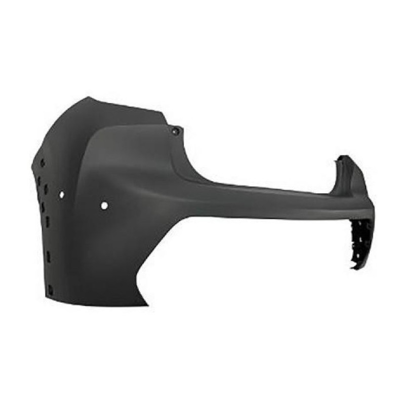 Bara spate PEUGEOT 208, 06.2019-, JLine, cu gauri pentru ornament; cu 4 gauri senzori parcare; grunduit, de vopsit; cu gaura camera, GT,