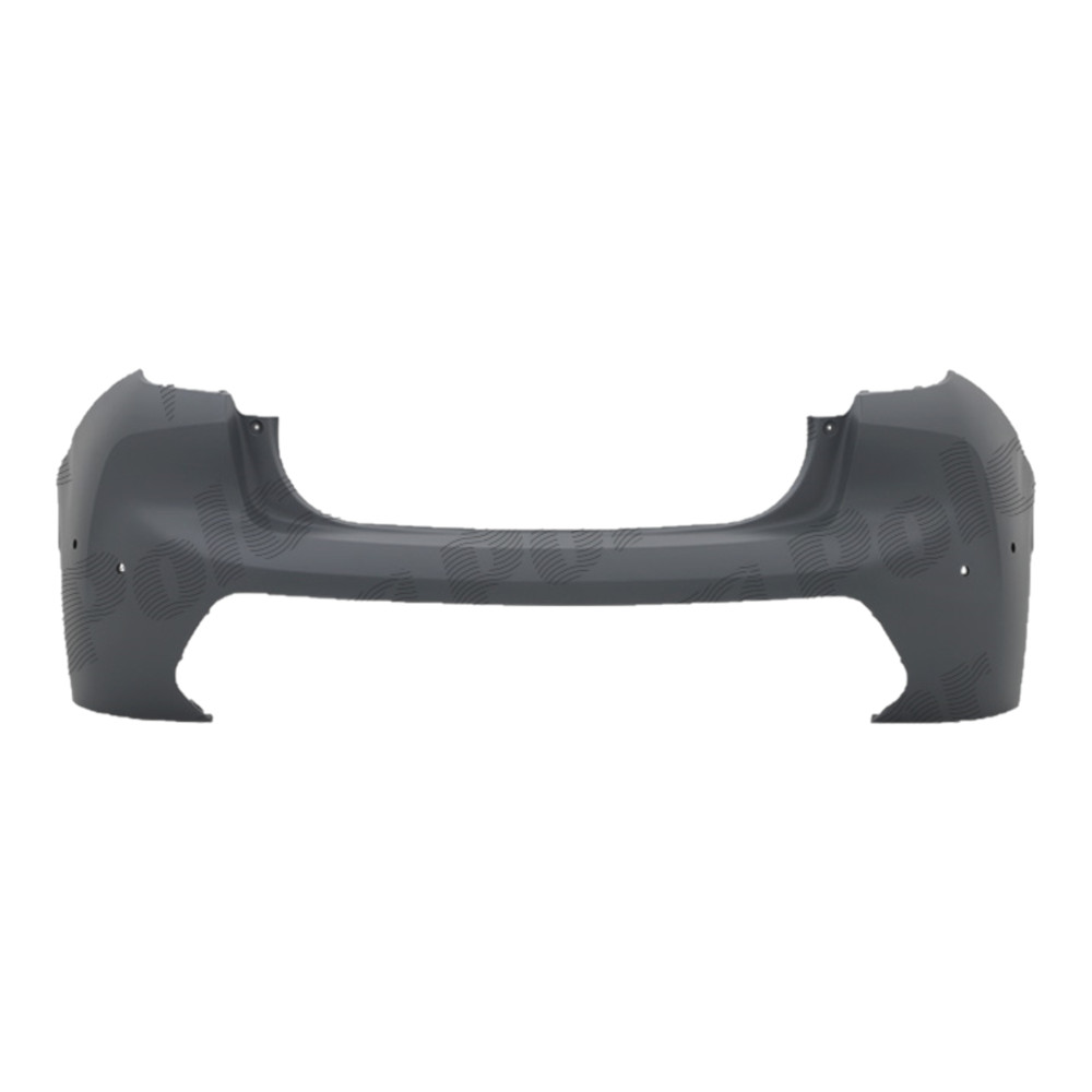 Bara spate PEUGEOT 208, 06.2019-, cu 4 gauri senzori parcare; grunduit, de vopsit,