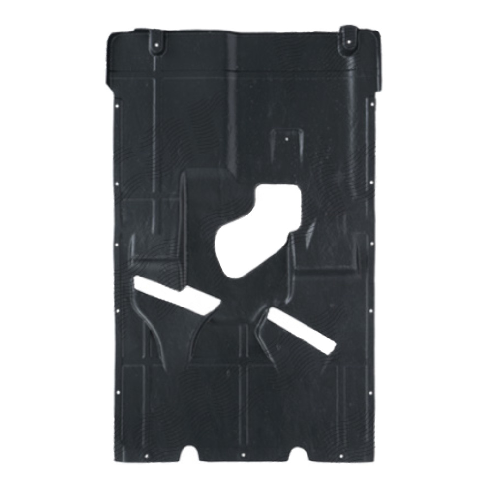 Scut motor fata CITROEN JUMPER, 2016-; FIAT DUCATO, 2016-; PEUGEOT BOXER, 2016- Motorizare : 2.0, 2.3, 3.0, cu gaura pentru teava evacuare; ABS+PVC; fara scut termic; inferior,