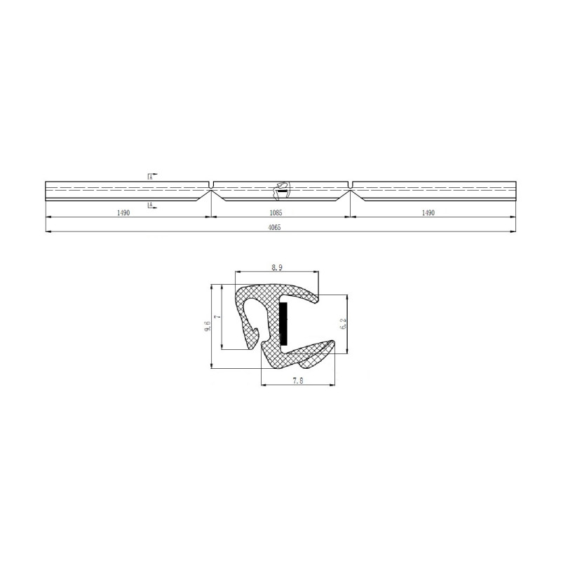 Cheder parbriz RENAULT KANGOO (KC/FC), 01.2003-01.2008, polipropilena (PP/PPE),